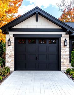 Technician servicing a garage door